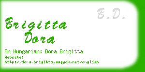 brigitta dora business card